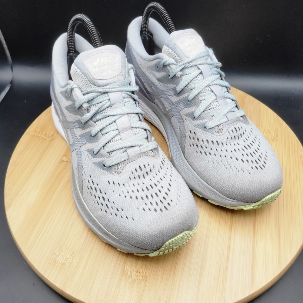 Asics Gel-Kayano 28 Piedmont Grey Lavender Running Shoes 1012B047 Womens 8